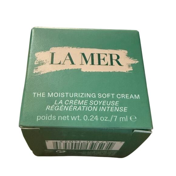 La Mer New In Box Moisturizing Soft Cream 7ml / .24oz Travel Sample Luxury - Picture 2 of 8